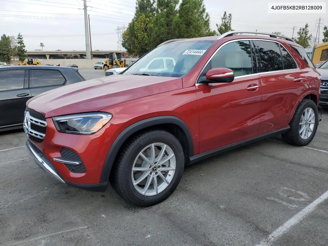 2024 Mercedes-Benz Gle 450 4Matic VIN: 4JGFB5KB2RB128009 Lot: 72414444