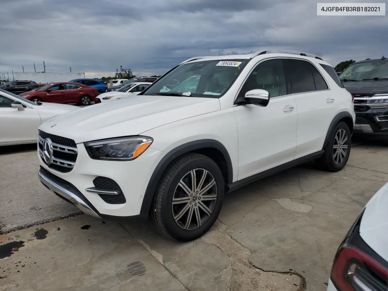 2024 Mercedes-Benz Gle 350 4Matic VIN: 4JGFB4FB3RB182021 Lot: 73893524