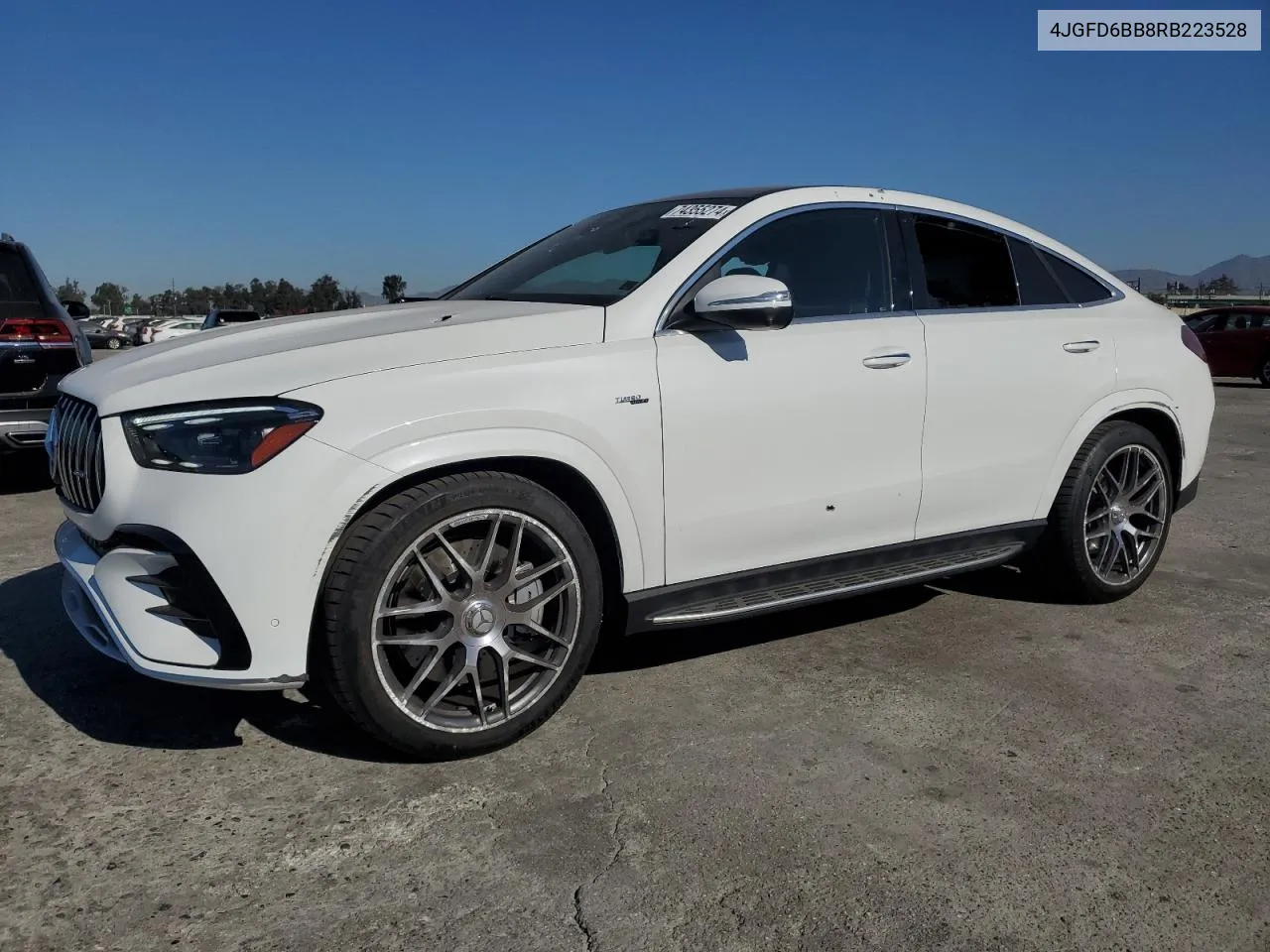 2024 Mercedes-Benz Gle Coupe Amg 53 4Matic VIN: 4JGFD6BB8RB223528 Lot: 74355274