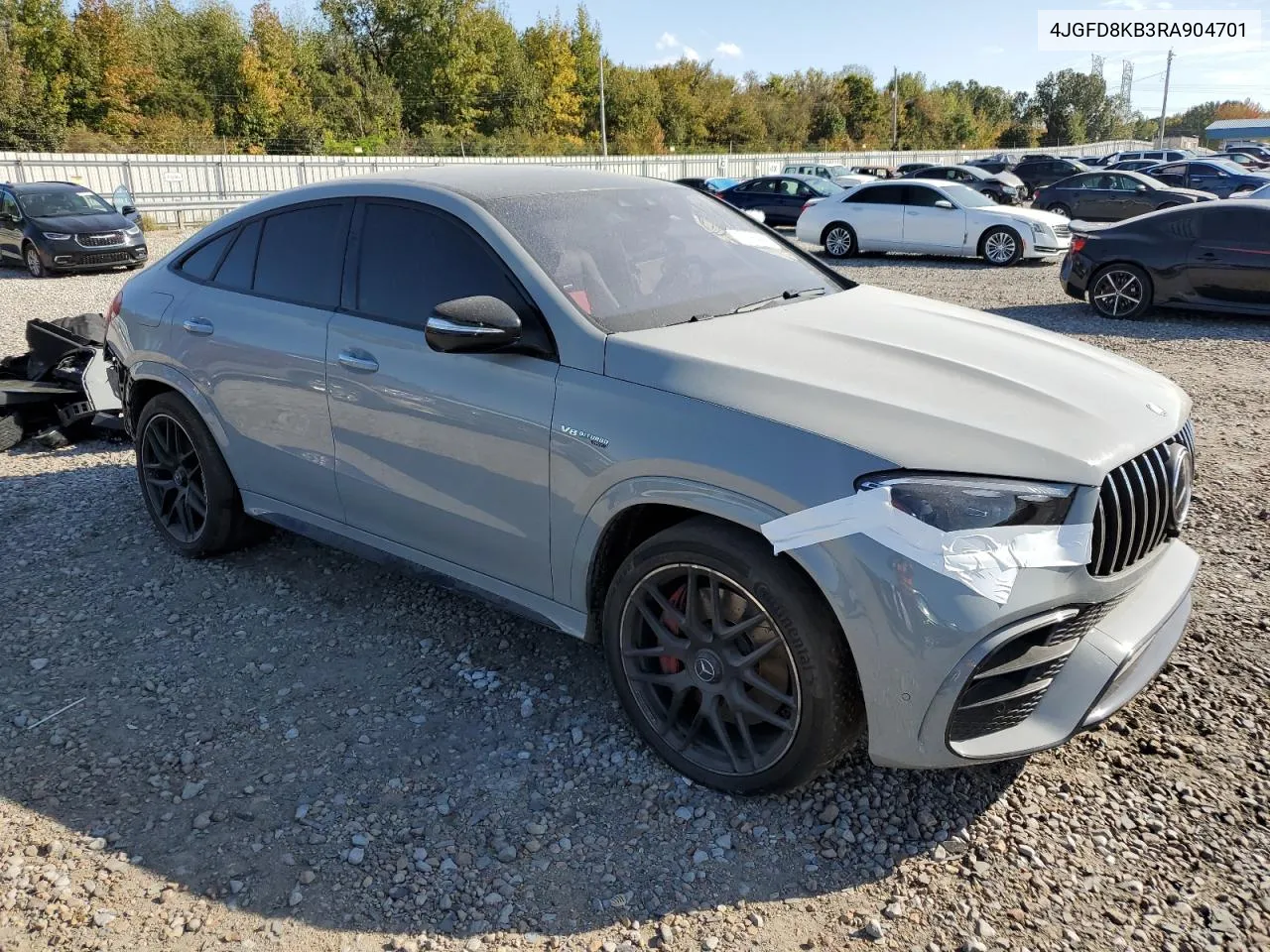 2024 Mercedes-Benz Gle Coupe 63 S 4Matic Amg VIN: 4JGFD8KB3RA904701 Lot: 78096404