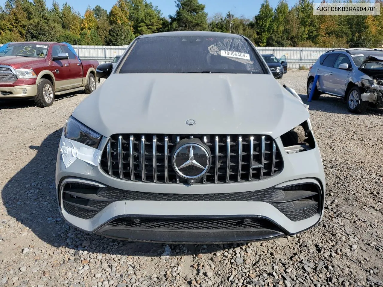 2024 Mercedes-Benz Gle Coupe 63 S 4Matic Amg VIN: 4JGFD8KB3RA904701 Lot: 78096404