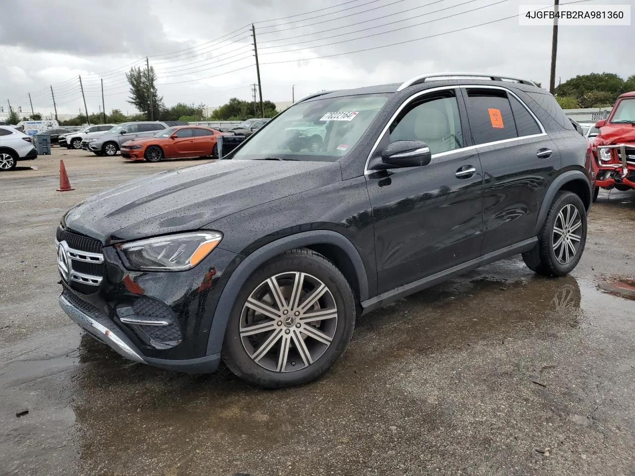 2024 Mercedes-Benz Gle 350 4Matic VIN: 4JGFB4FB2RA981360 Lot: 78222164