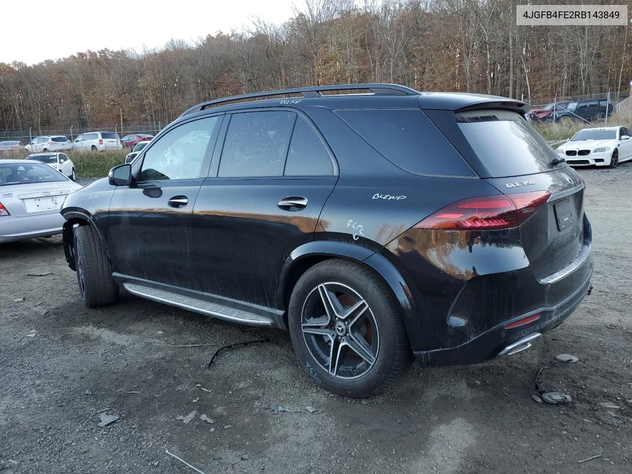 2024 Mercedes-Benz Gle 350 4Matic VIN: 4JGFB4FE2RB143849 Lot: 78840854