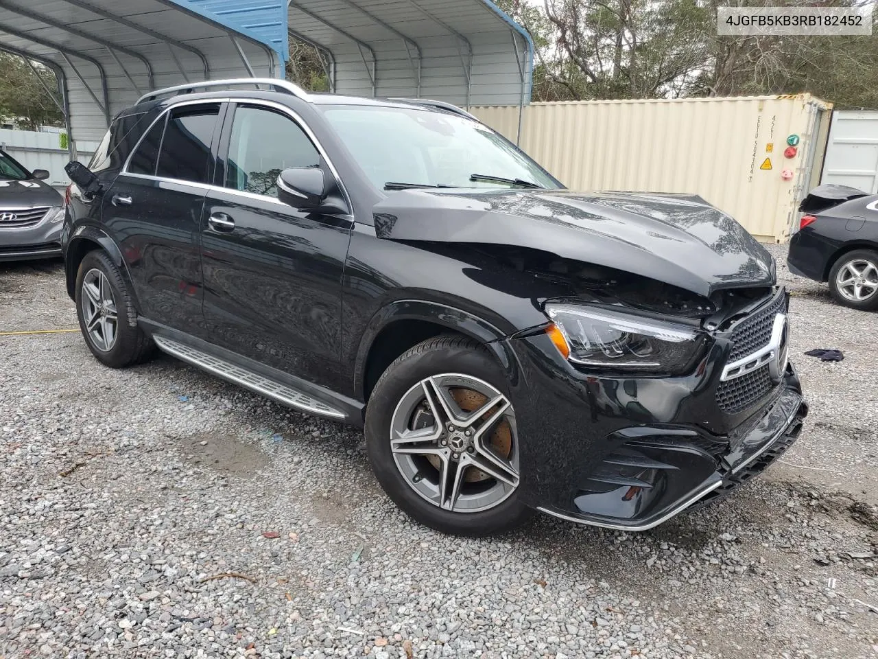 2024 Mercedes-Benz Gle 450 4Matic VIN: 4JGFB5KB3RB182452 Lot: 79094714