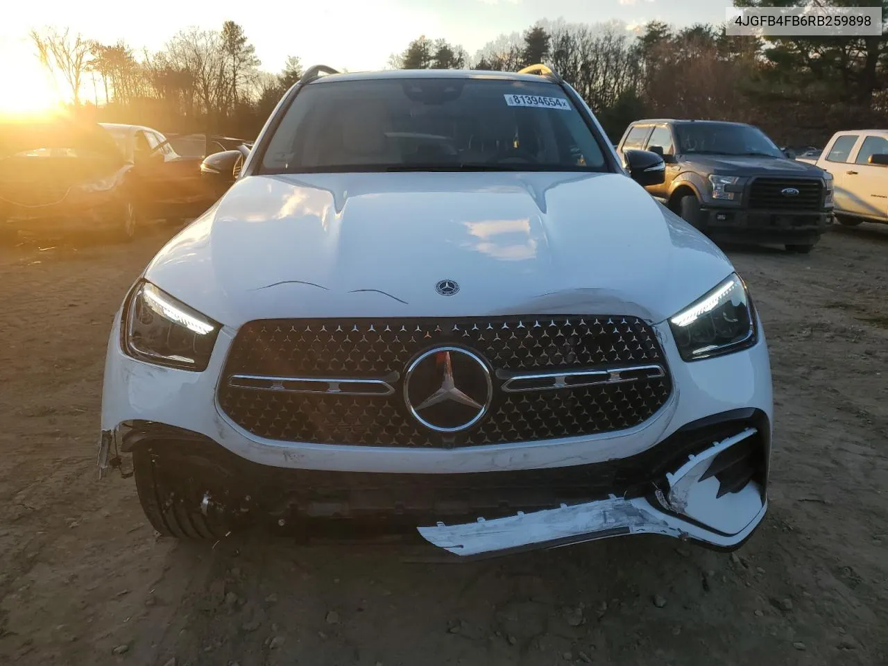 2024 Mercedes-Benz Gle 350 4Matic VIN: 4JGFB4FB6RB259898 Lot: 81394654