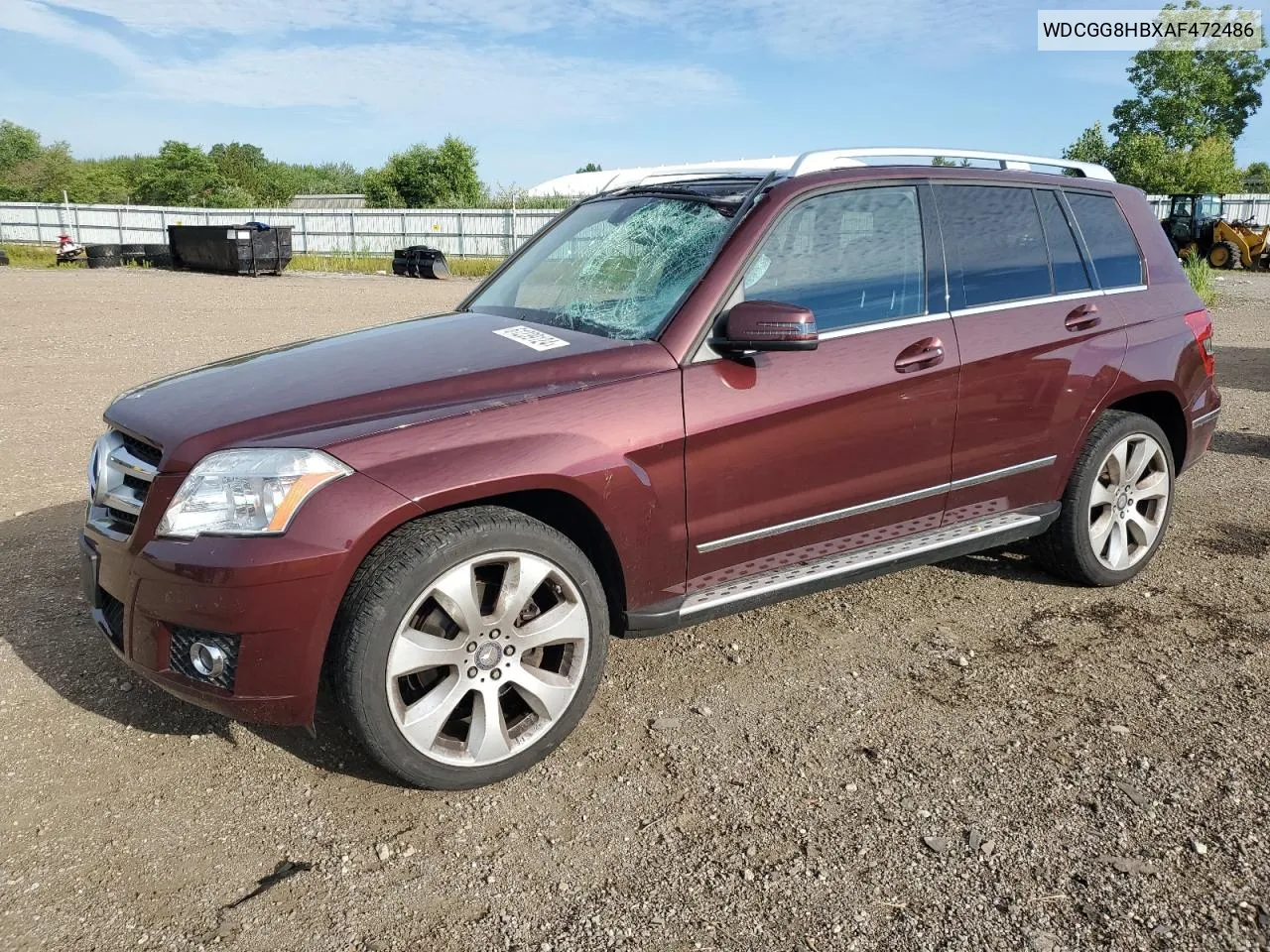 2010 Mercedes-Benz Glk 350 4Matic VIN: WDCGG8HBXAF472486 Lot: 61239124