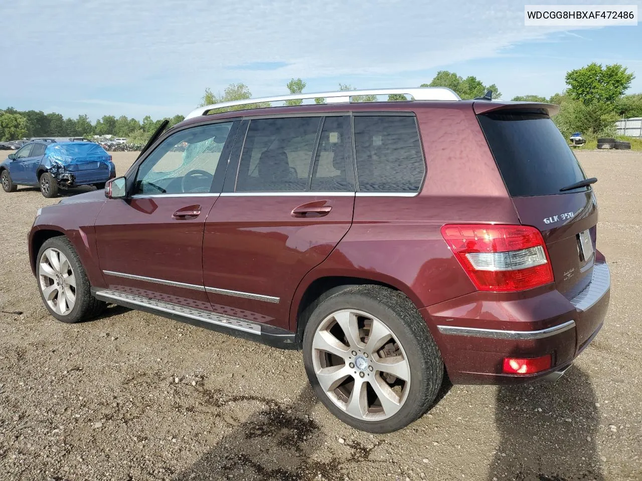 2010 Mercedes-Benz Glk 350 4Matic VIN: WDCGG8HBXAF472486 Lot: 61239124