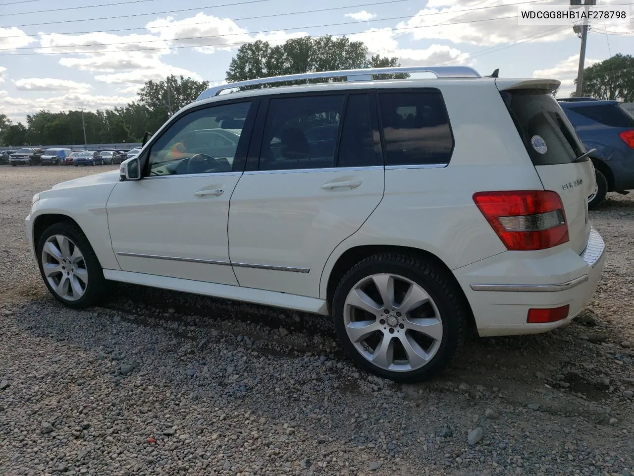 2010 Mercedes-Benz Glk 350 4Matic VIN: WDCGG8HB1AF278798 Lot: 63521024