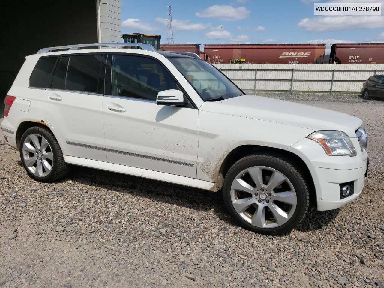 2010 Mercedes-Benz Glk 350 4Matic VIN: WDCGG8HB1AF278798 Lot: 63521024