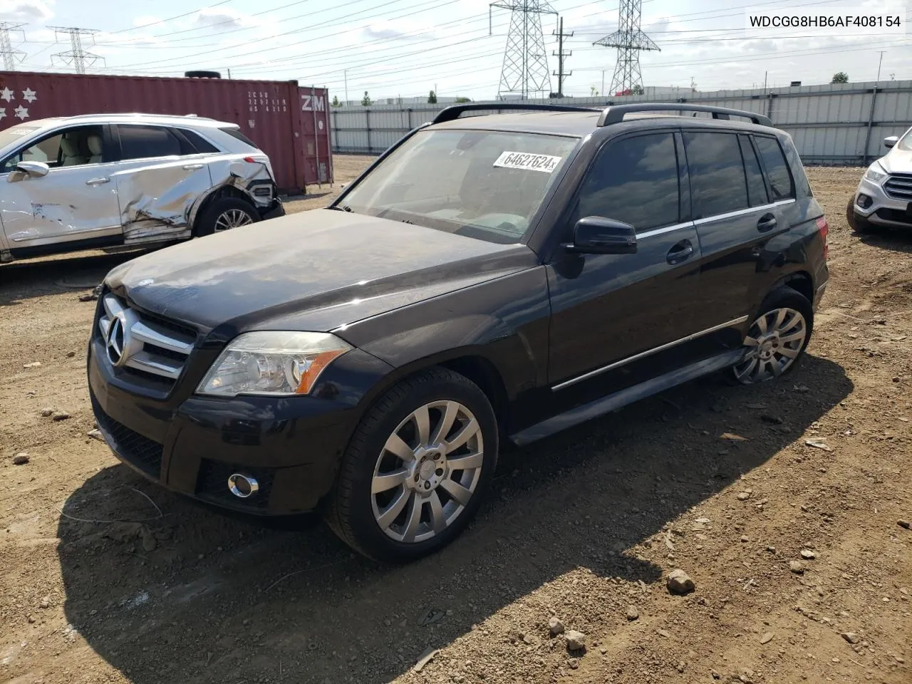 2010 Mercedes-Benz Glk 350 4Matic VIN: WDCGG8HB6AF408154 Lot: 64627624