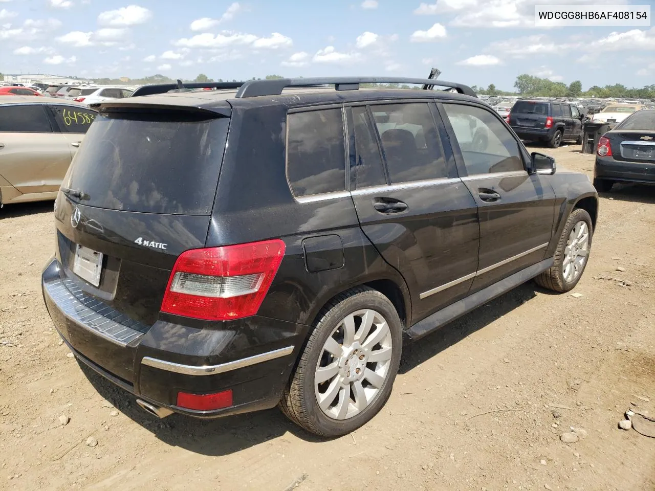 2010 Mercedes-Benz Glk 350 4Matic VIN: WDCGG8HB6AF408154 Lot: 64627624