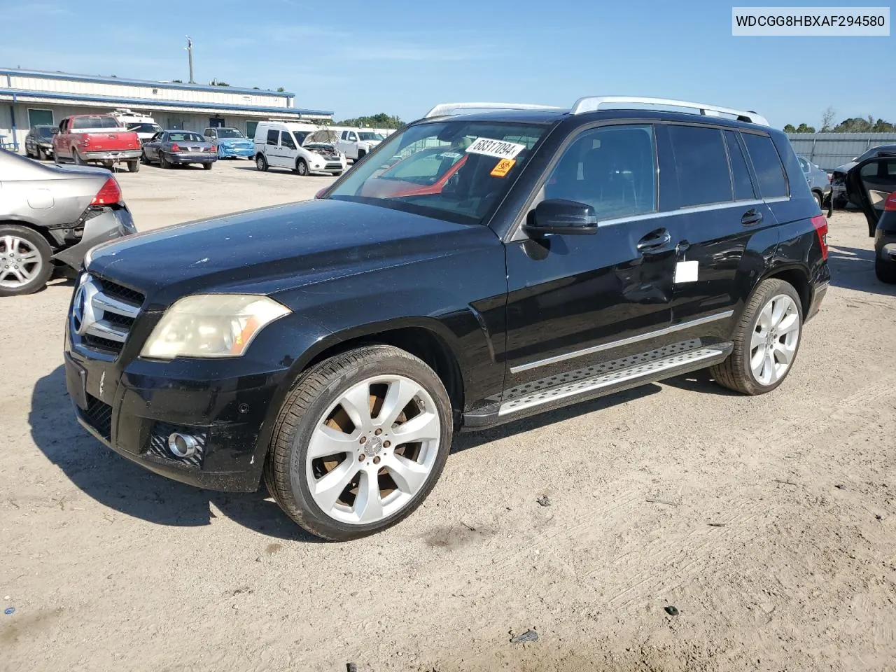 2010 Mercedes-Benz Glk 350 4Matic VIN: WDCGG8HBXAF294580 Lot: 68317094