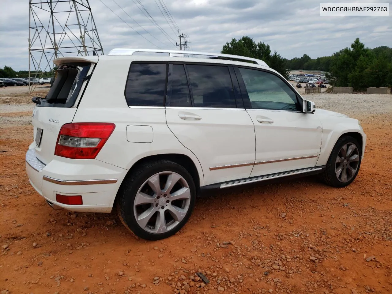 2010 Mercedes-Benz Glk 350 4Matic VIN: WDCGG8HB8AF292763 Lot: 68339064