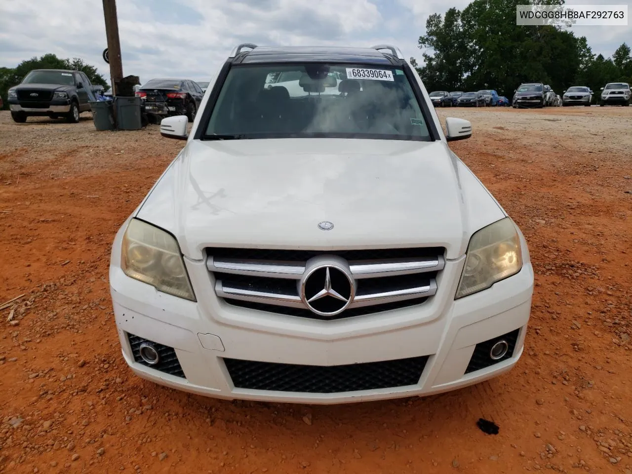 2010 Mercedes-Benz Glk 350 4Matic VIN: WDCGG8HB8AF292763 Lot: 68339064