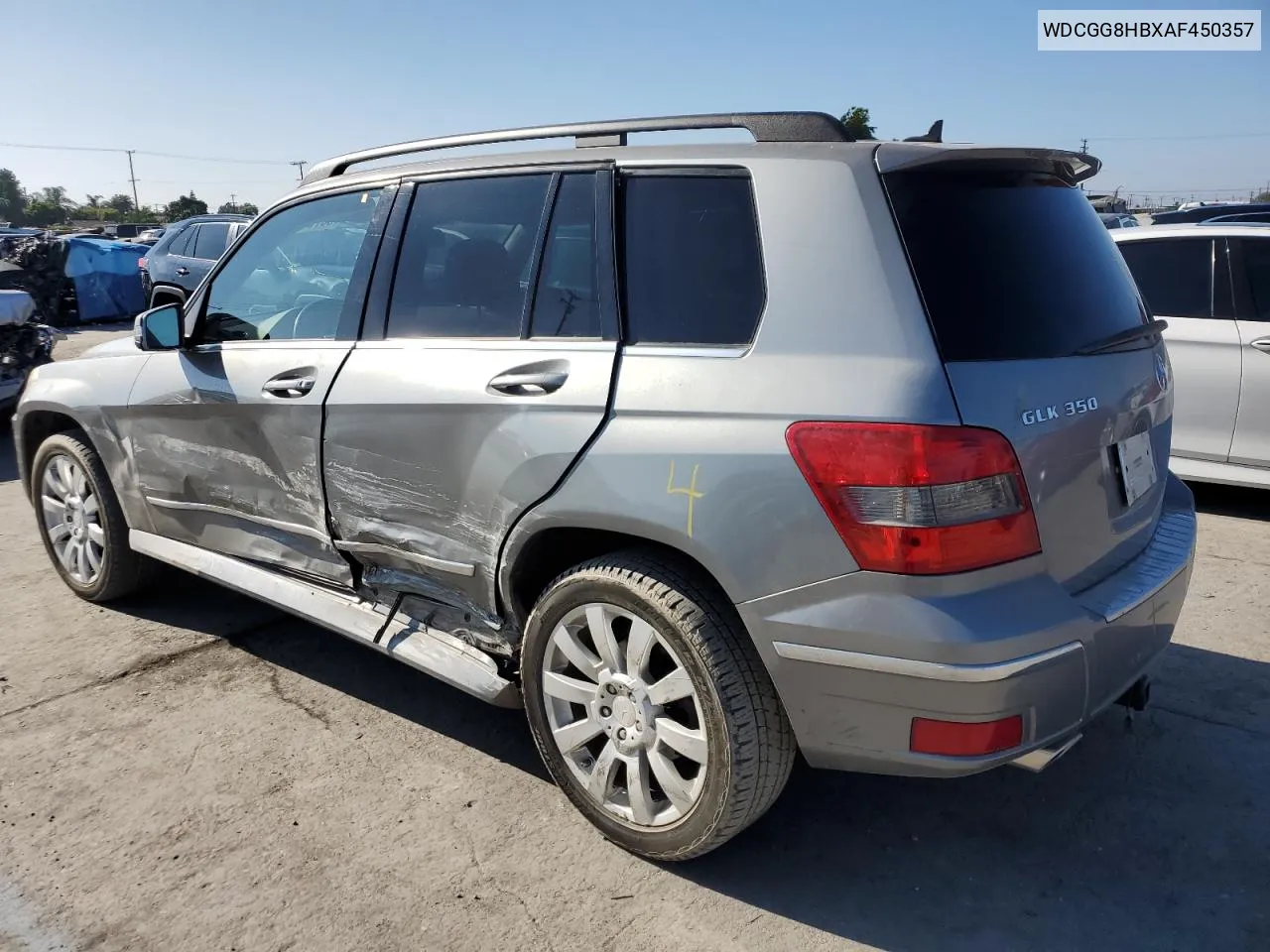 2010 Mercedes-Benz Glk 350 4Matic VIN: WDCGG8HBXAF450357 Lot: 68729294