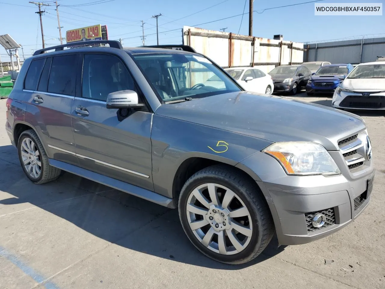 2010 Mercedes-Benz Glk 350 4Matic VIN: WDCGG8HBXAF450357 Lot: 68729294