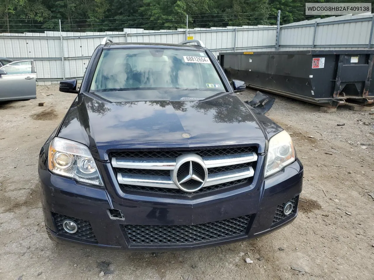 2010 Mercedes-Benz Glk 350 4Matic VIN: WDCGG8HB2AF409138 Lot: 68812654