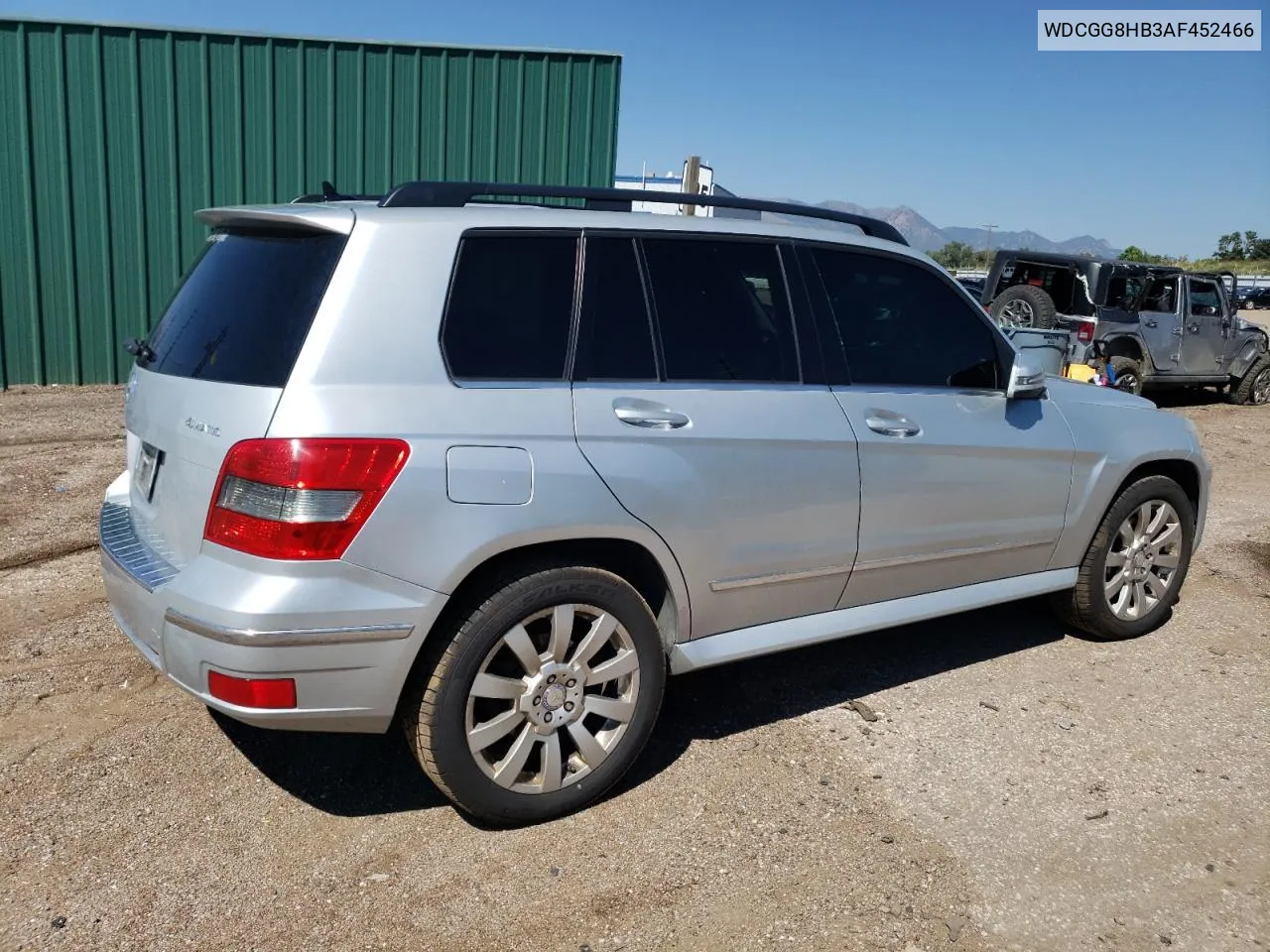 2010 Mercedes-Benz Glk 350 4Matic VIN: WDCGG8HB3AF452466 Lot: 69898724