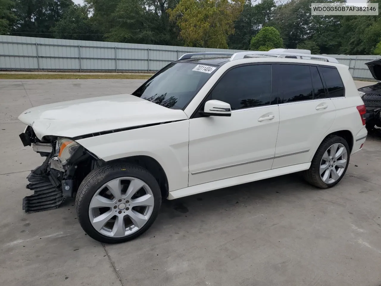 2010 Mercedes-Benz Glk 350 VIN: WDCGG5GB7AF382146 Lot: 70311404