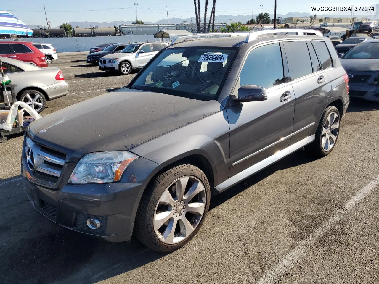 2010 Mercedes-Benz Glk 350 4Matic VIN: WDCGG8HBXAF372274 Lot: 70686464