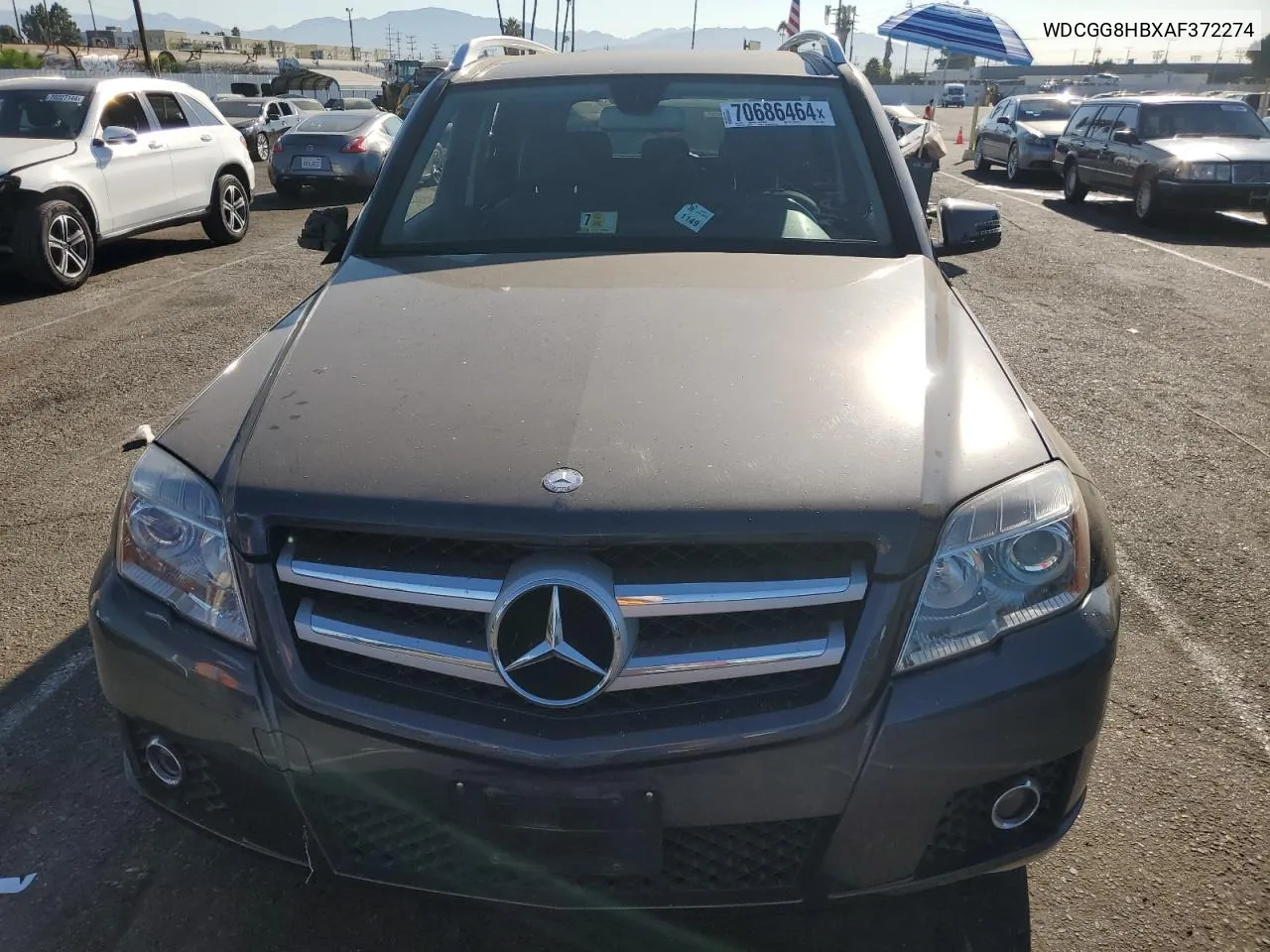 2010 Mercedes-Benz Glk 350 4Matic VIN: WDCGG8HBXAF372274 Lot: 70686464