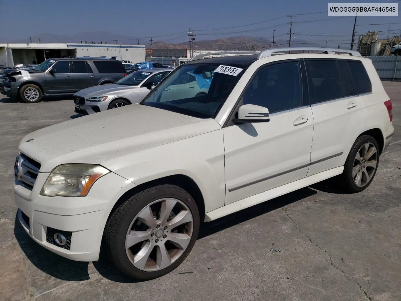 2010 Mercedes-Benz Glk 350 VIN: WDCGG5GB8AF446548 Lot: 71208754