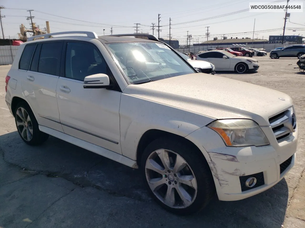 2010 Mercedes-Benz Glk 350 VIN: WDCGG5GB8AF446548 Lot: 71208754