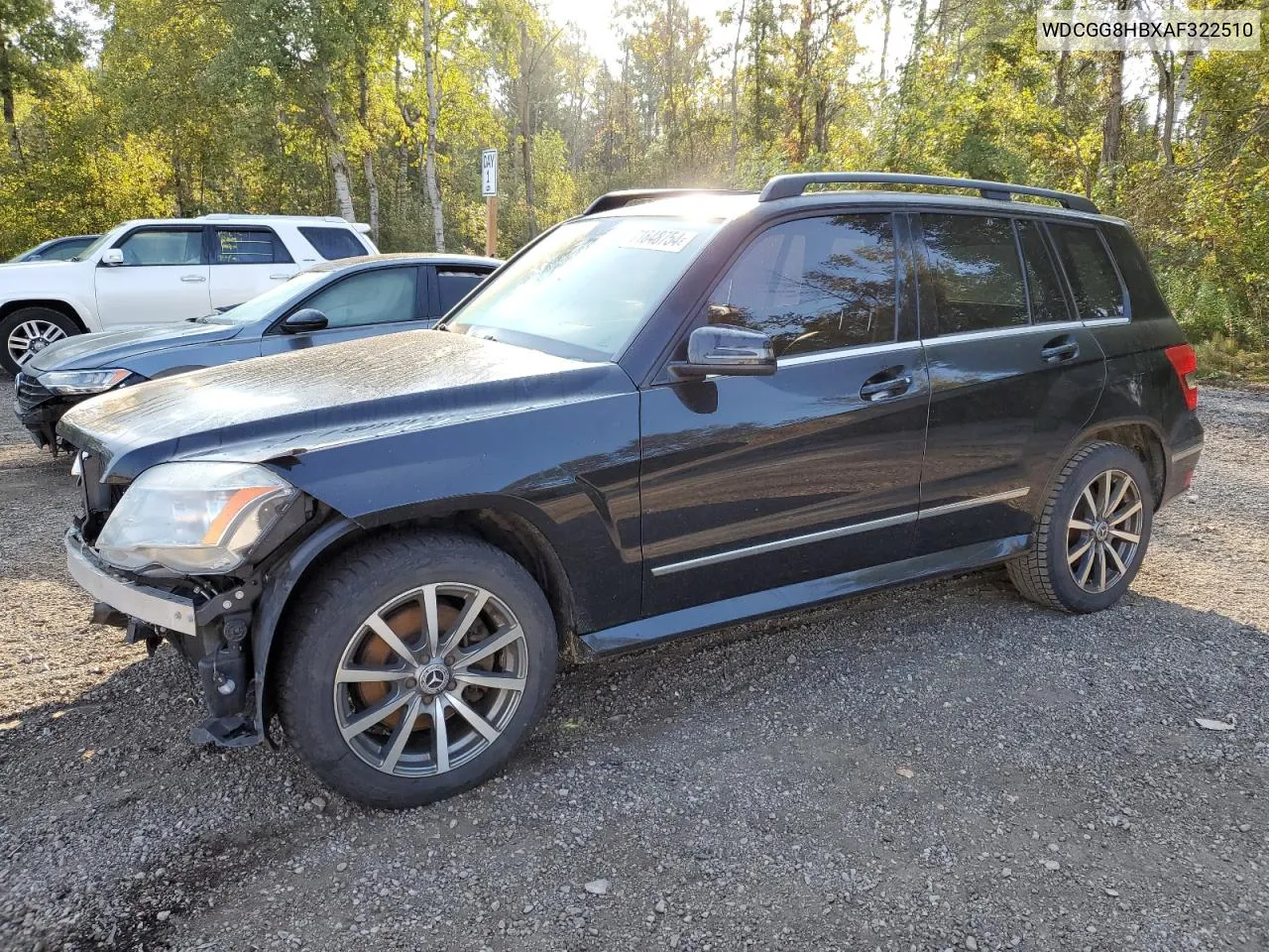 2010 Mercedes-Benz Glk 350 4Matic VIN: WDCGG8HBXAF322510 Lot: 71848754