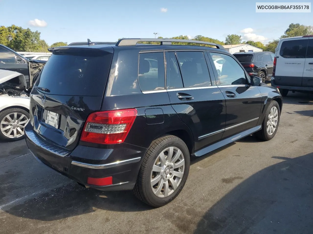 2010 Mercedes-Benz Glk 350 4Matic VIN: WDCGG8HB6AF355178 Lot: 72446524