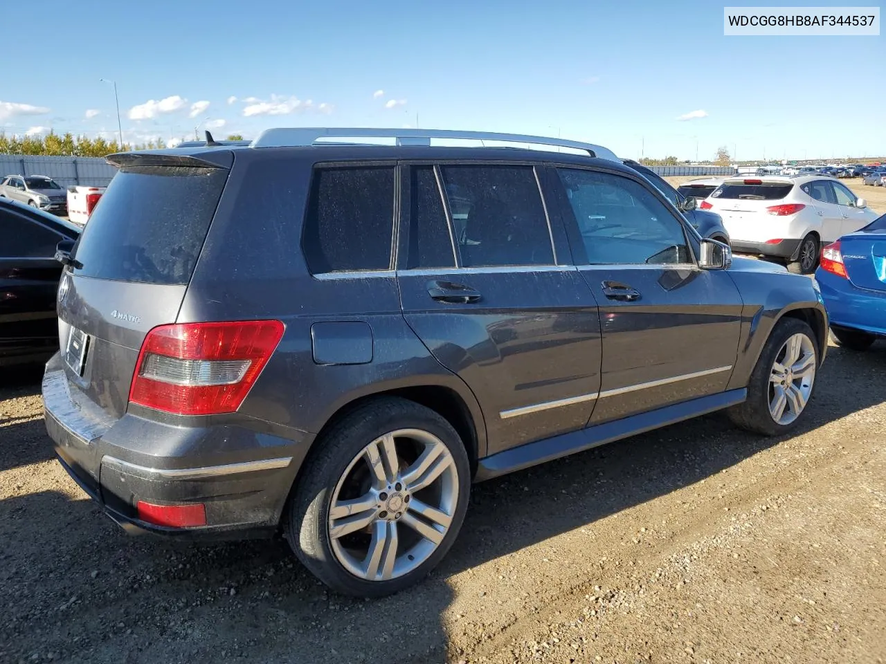 2010 Mercedes-Benz Glk 350 4Matic VIN: WDCGG8HB8AF344537 Lot: 73356924