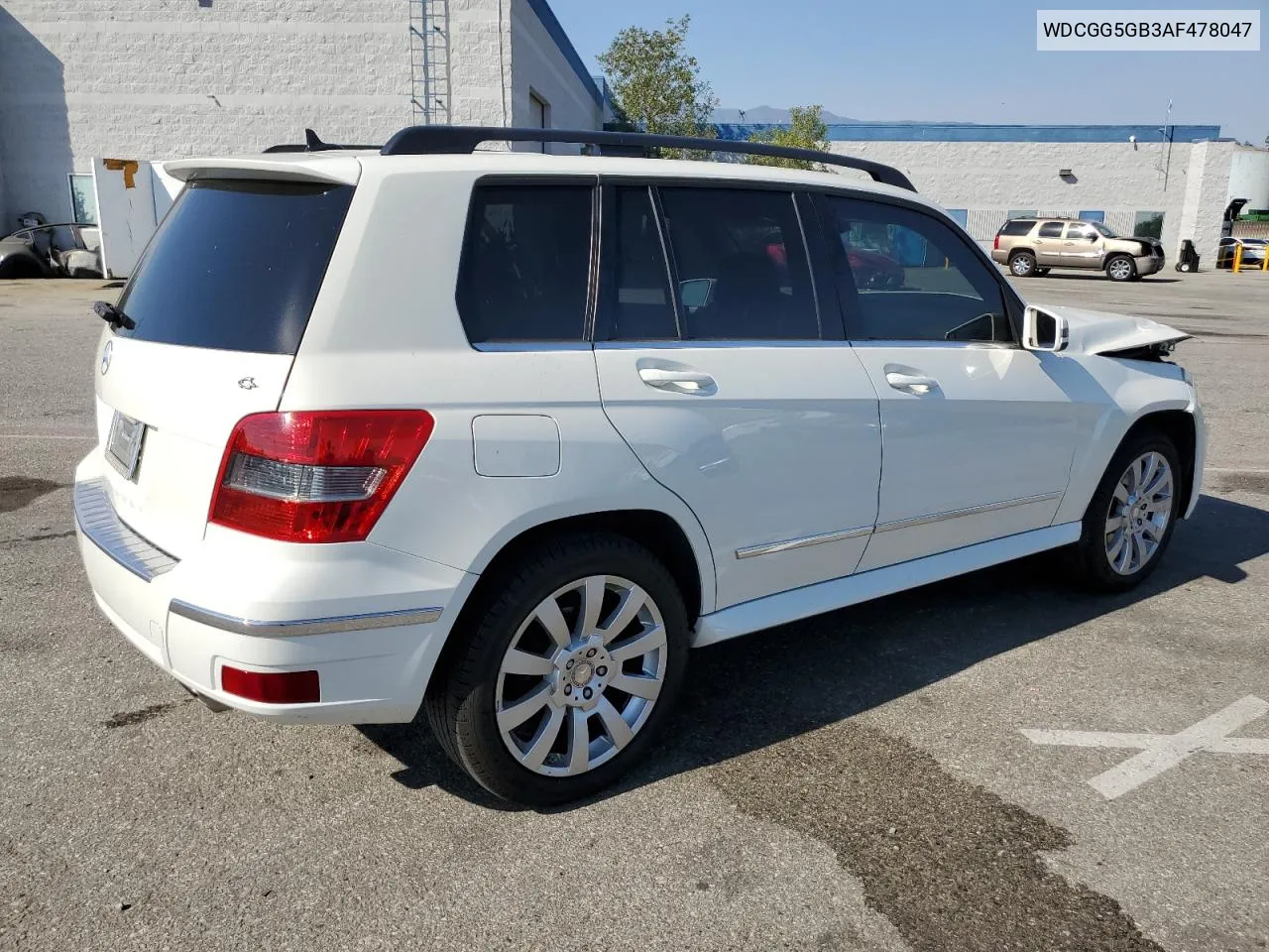 2010 Mercedes-Benz Glk 350 VIN: WDCGG5GB3AF478047 Lot: 74024884