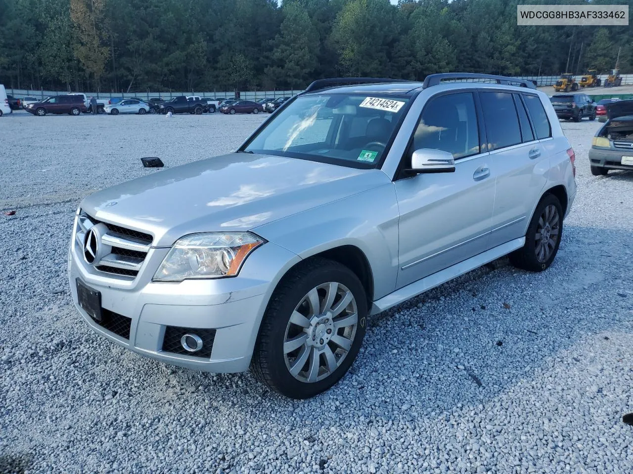 2010 Mercedes-Benz Glk 350 4Matic VIN: WDCGG8HB3AF333462 Lot: 74214524