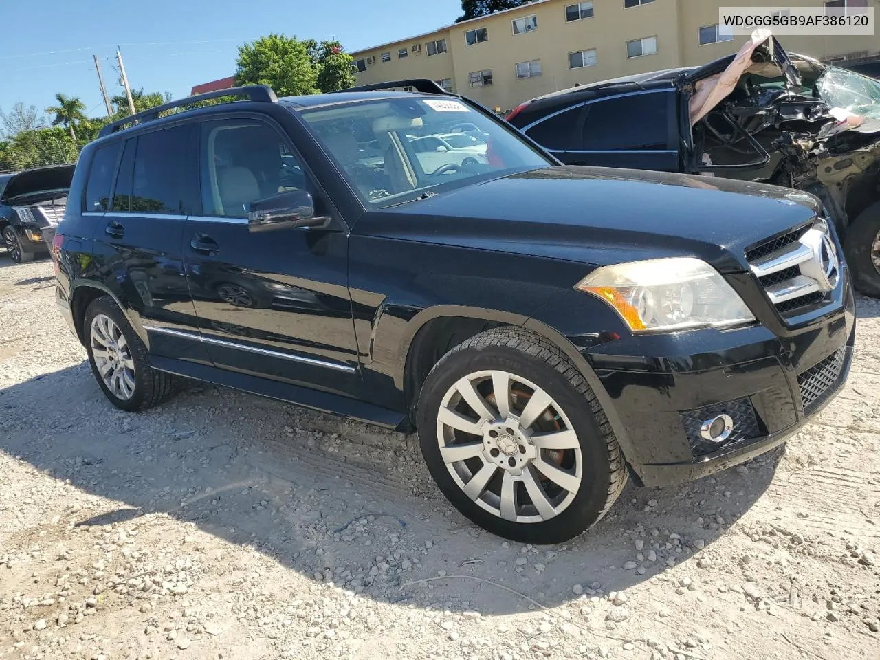 2010 Mercedes-Benz Glk 350 VIN: WDCGG5GB9AF386120 Lot: 74236894