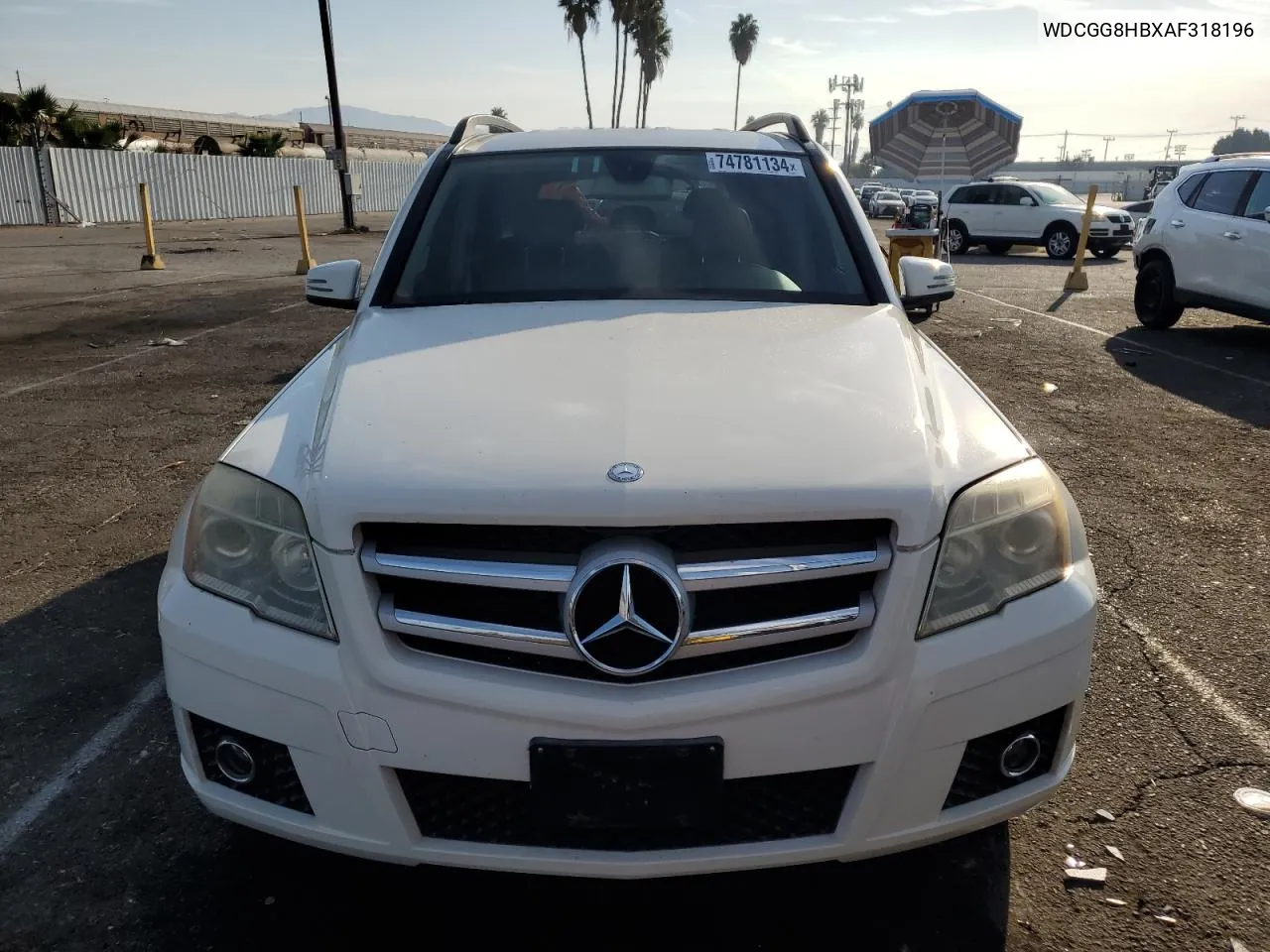 2010 Mercedes-Benz Glk 350 4Matic VIN: WDCGG8HBXAF318196 Lot: 74781134