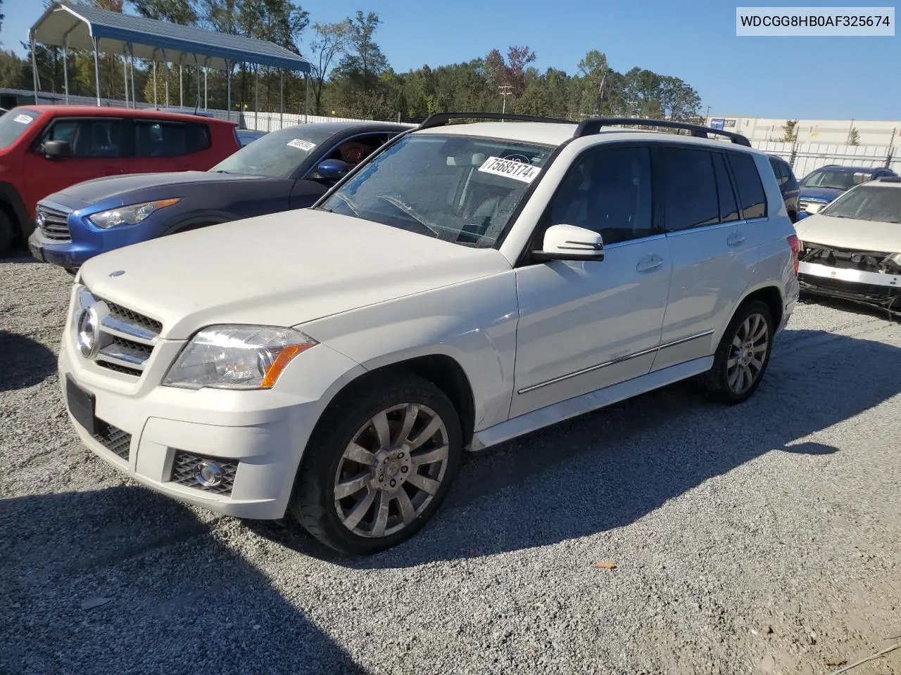 2010 Mercedes-Benz Glk 350 4Matic VIN: WDCGG8HB0AF325674 Lot: 75685174