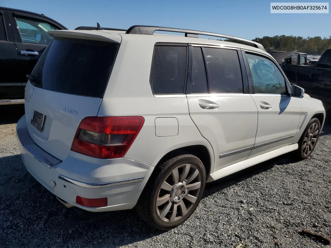 2010 Mercedes-Benz Glk 350 4Matic VIN: WDCGG8HB0AF325674 Lot: 75685174