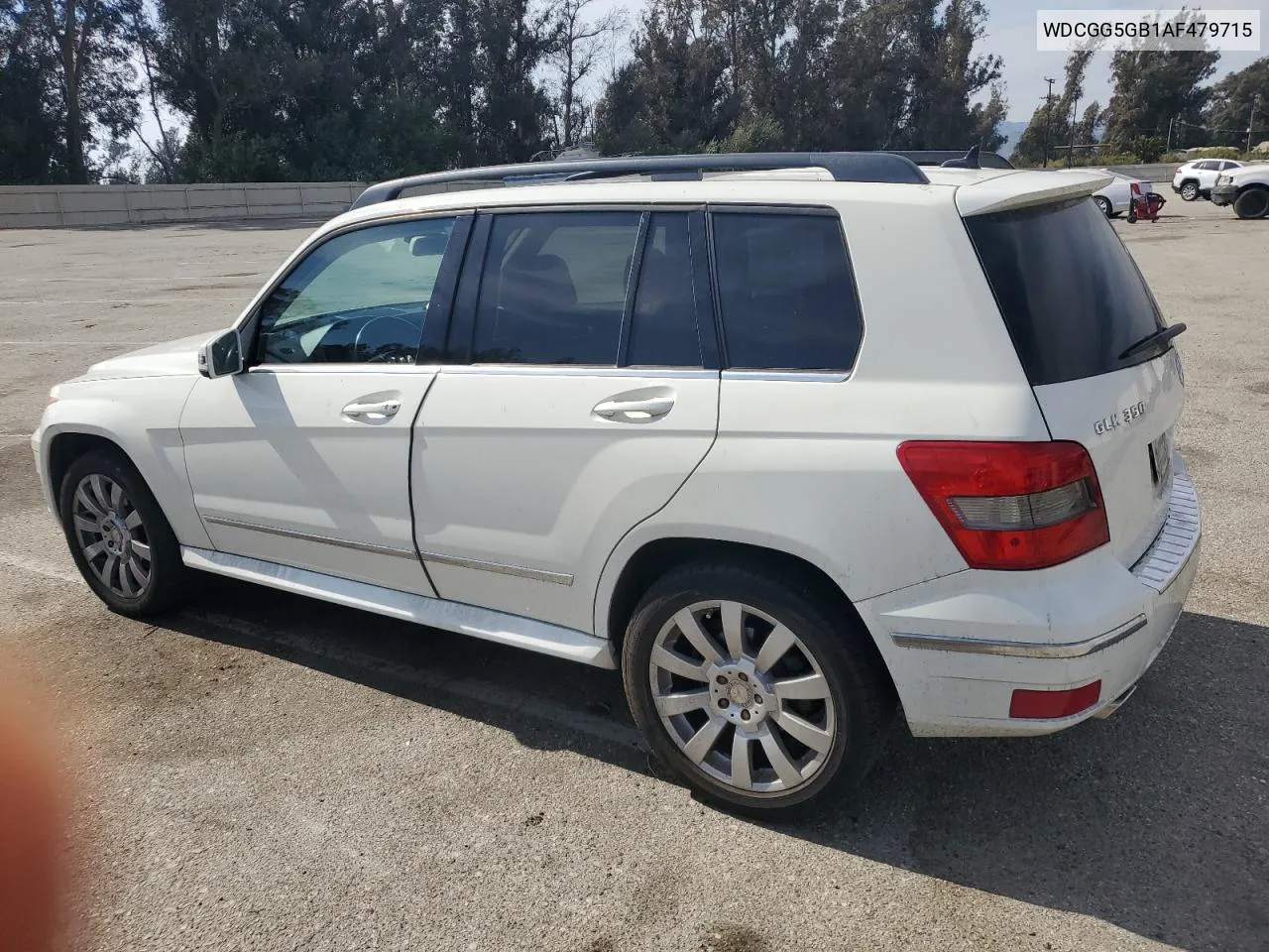 2010 Mercedes-Benz Glk 350 VIN: WDCGG5GB1AF479715 Lot: 75935864