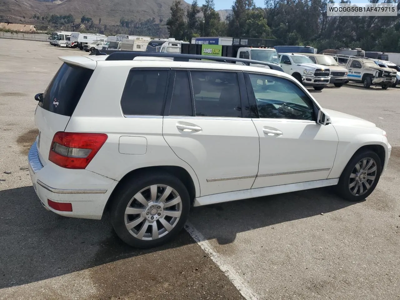 2010 Mercedes-Benz Glk 350 VIN: WDCGG5GB1AF479715 Lot: 75935864