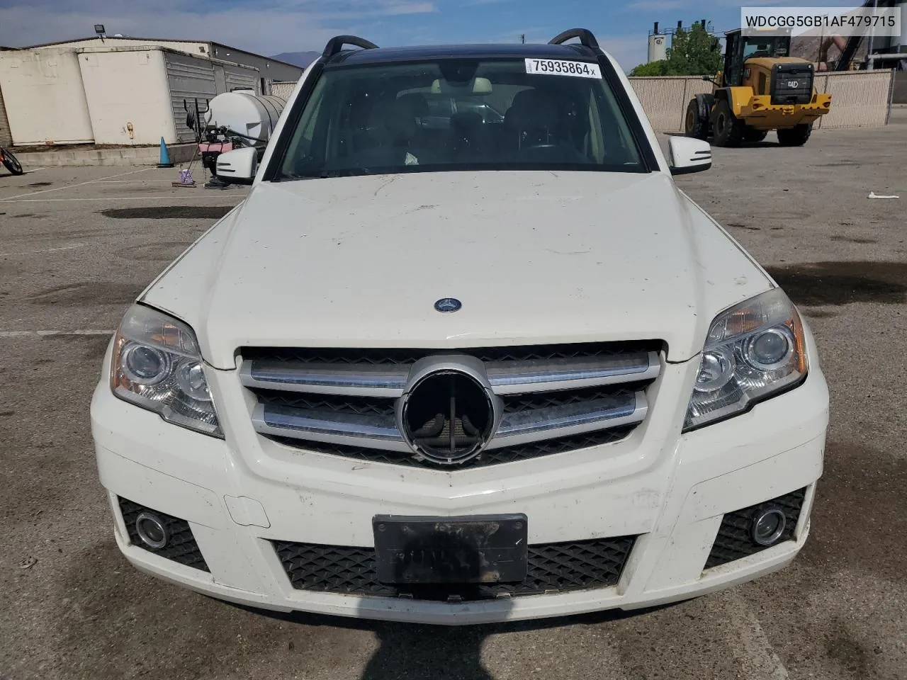 2010 Mercedes-Benz Glk 350 VIN: WDCGG5GB1AF479715 Lot: 75935864