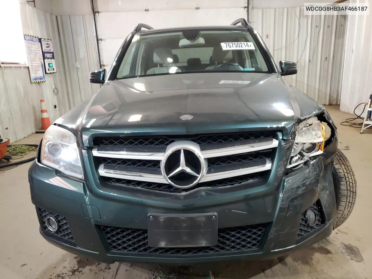 2010 Mercedes-Benz Glk 350 4Matic VIN: WDCGG8HB3AF466187 Lot: 76750214