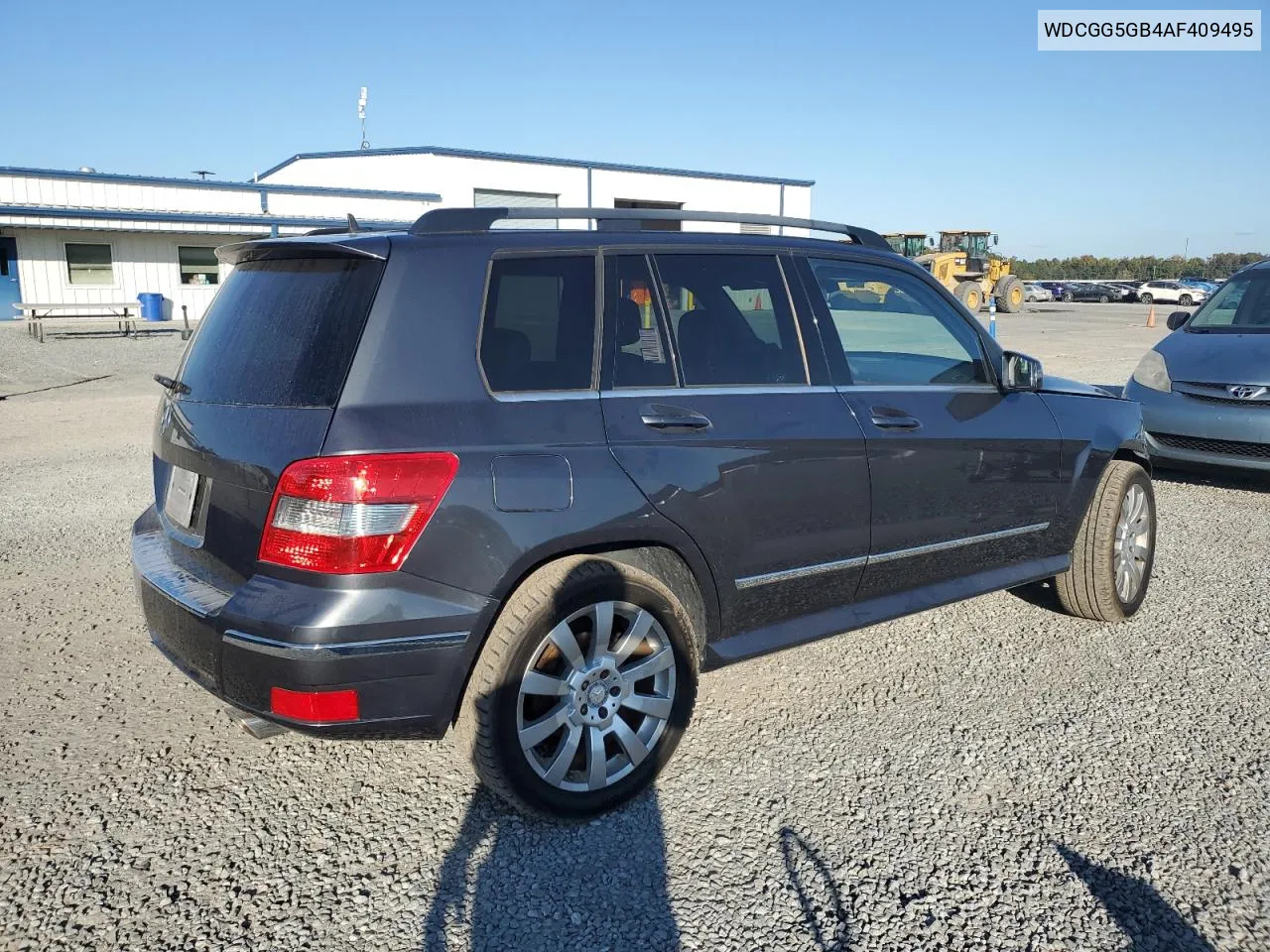 2010 Mercedes-Benz Glk 350 VIN: WDCGG5GB4AF409495 Lot: 76902544