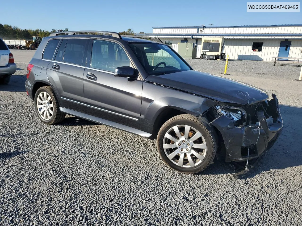 2010 Mercedes-Benz Glk 350 VIN: WDCGG5GB4AF409495 Lot: 76902544