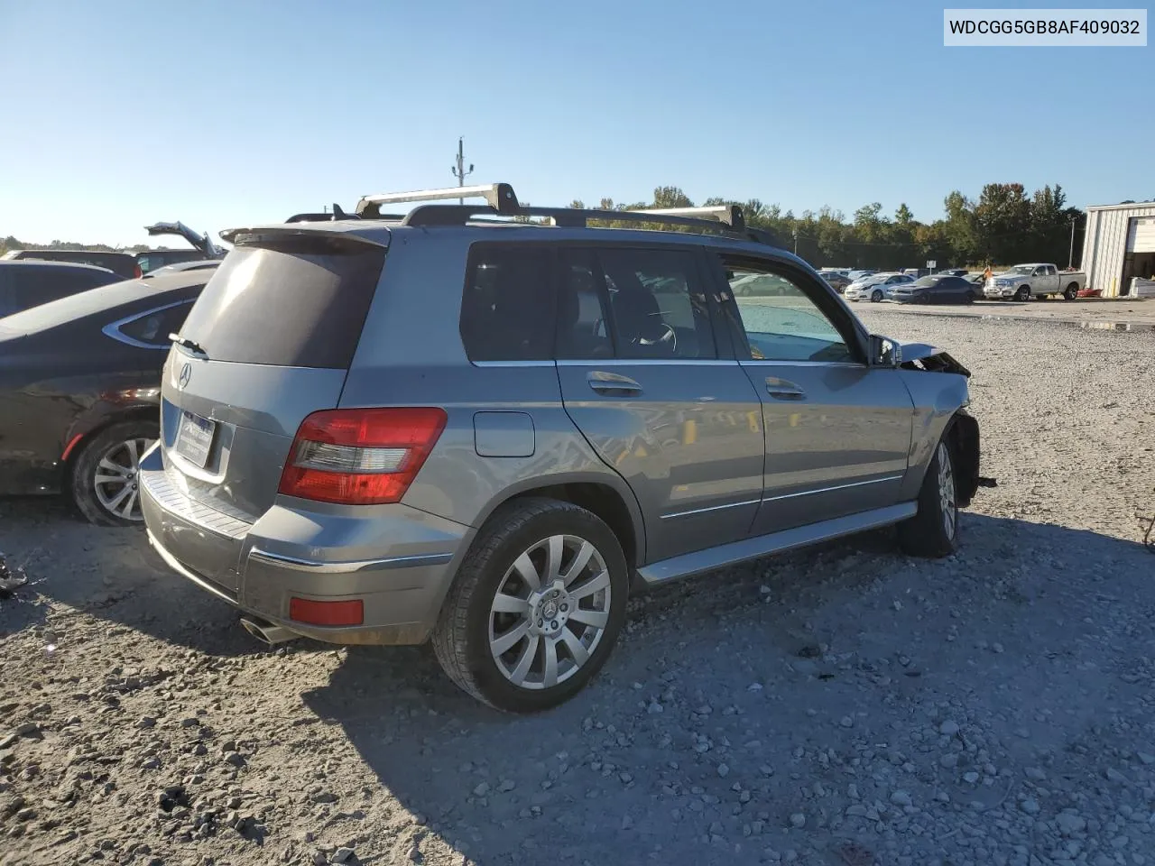 2010 Mercedes-Benz Glk 350 VIN: WDCGG5GB8AF409032 Lot: 76999314