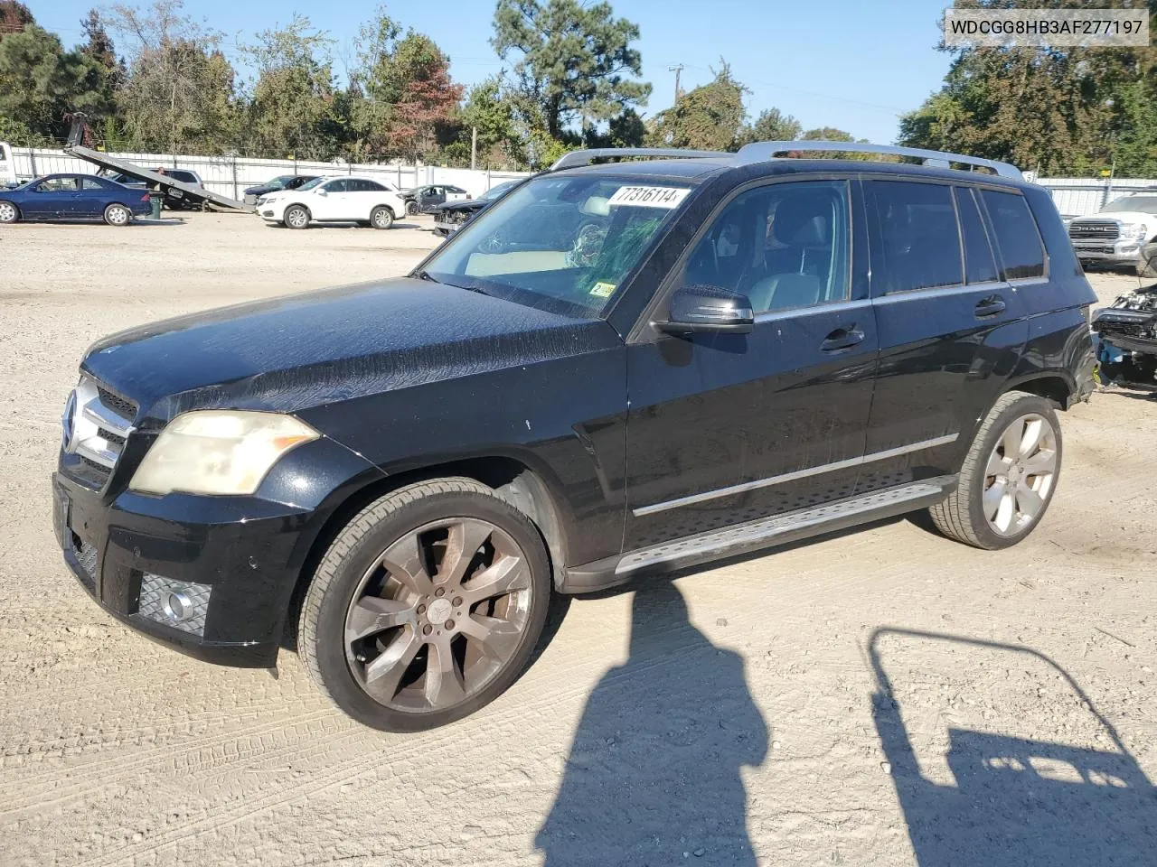 2010 Mercedes-Benz Glk 350 4Matic VIN: WDCGG8HB3AF277197 Lot: 77316114