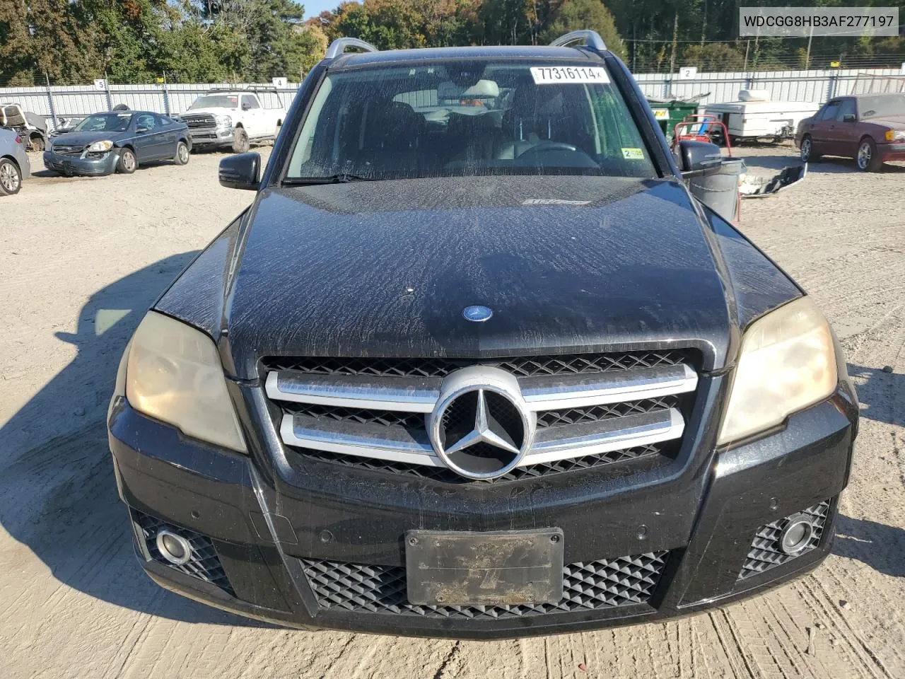 2010 Mercedes-Benz Glk 350 4Matic VIN: WDCGG8HB3AF277197 Lot: 77316114