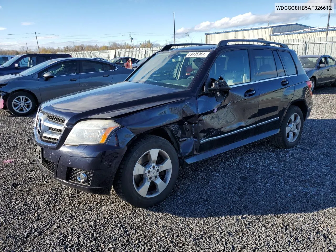 2010 Mercedes-Benz Glk 350 4Matic VIN: WDCGG8HB5AF326612 Lot: 77475364