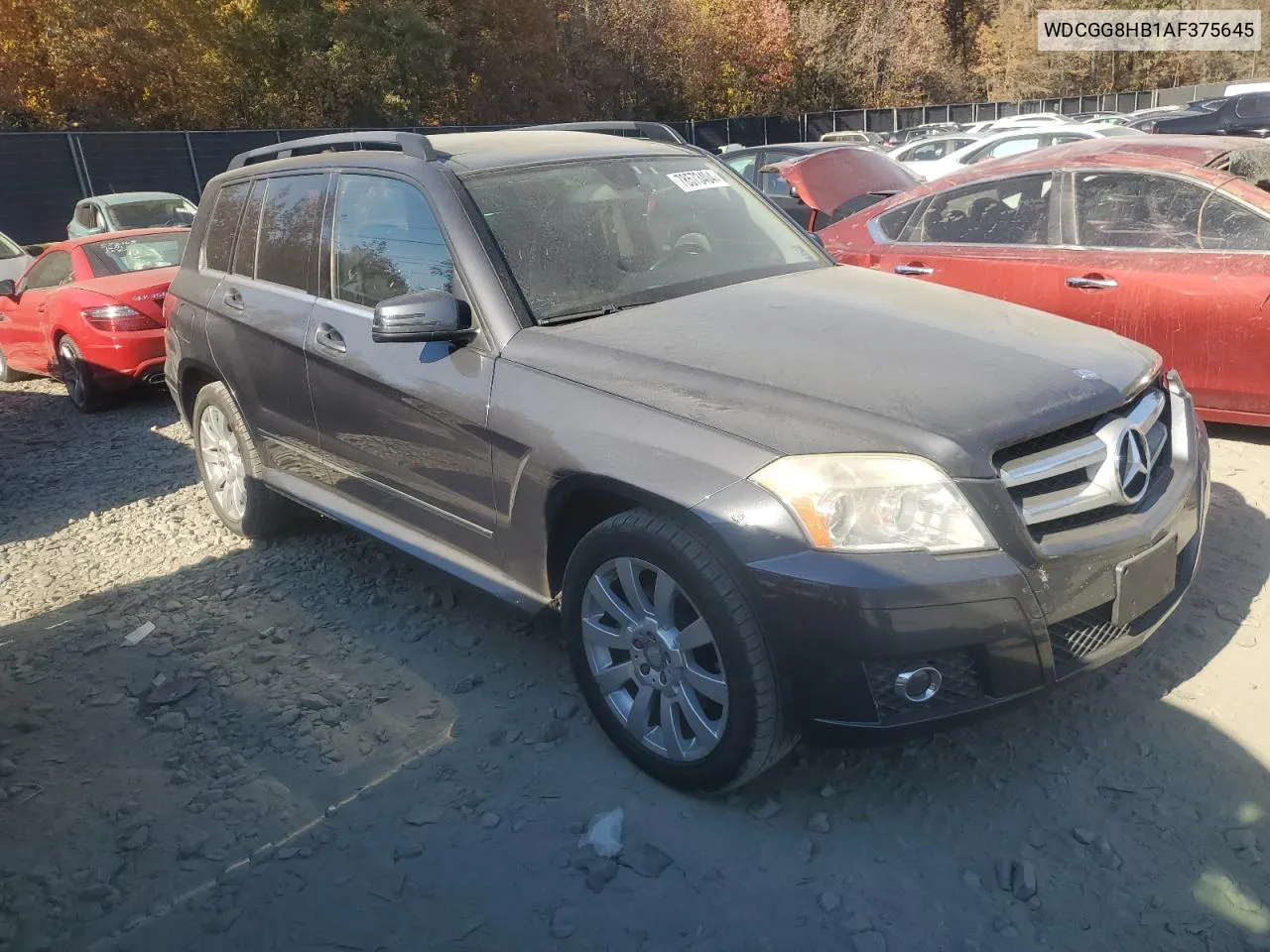 2010 Mercedes-Benz Glk 350 4Matic VIN: WDCGG8HB1AF375645 Lot: 78573404