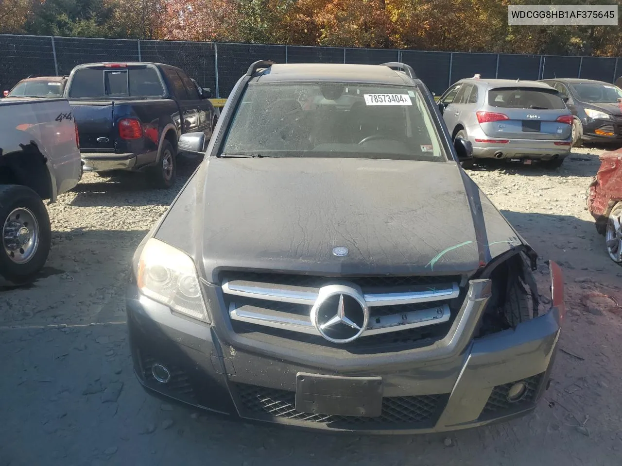 2010 Mercedes-Benz Glk 350 4Matic VIN: WDCGG8HB1AF375645 Lot: 78573404