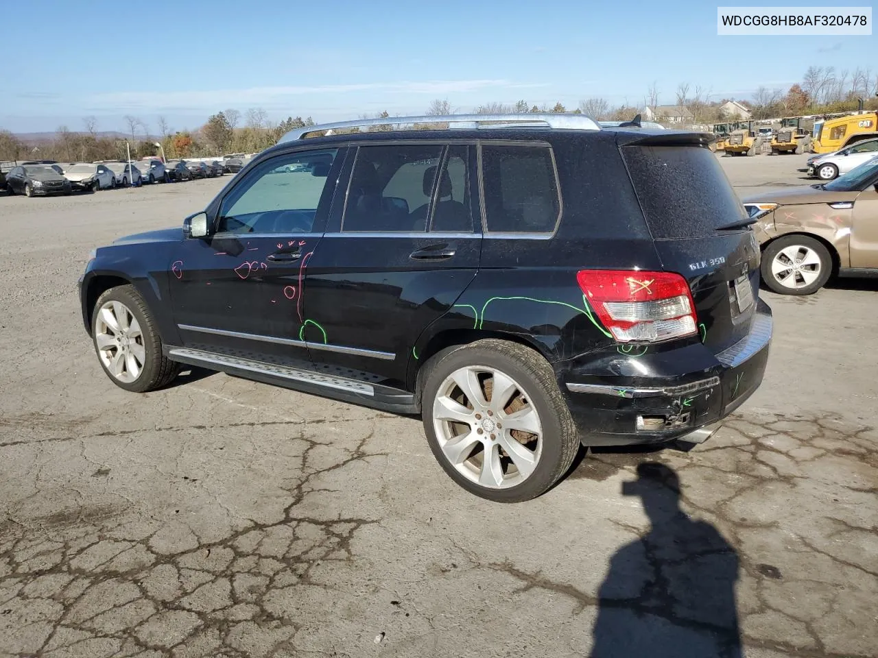 2010 Mercedes-Benz Glk 350 4Matic VIN: WDCGG8HB8AF320478 Lot: 79501264