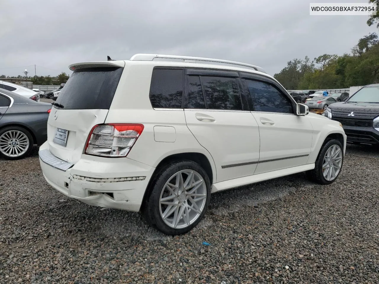 2010 Mercedes-Benz Glk 350 VIN: WDCGG5GBXAF372954 Lot: 79714544